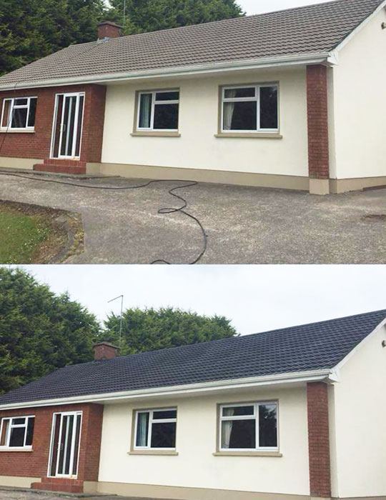 roof cleaning & painting services kilkenny, wexford & waterford revive roofing & building