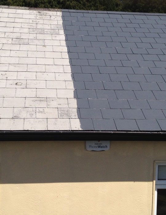 roof cleaning & painting services kilkenny, wexford & waterford revive roofing & building